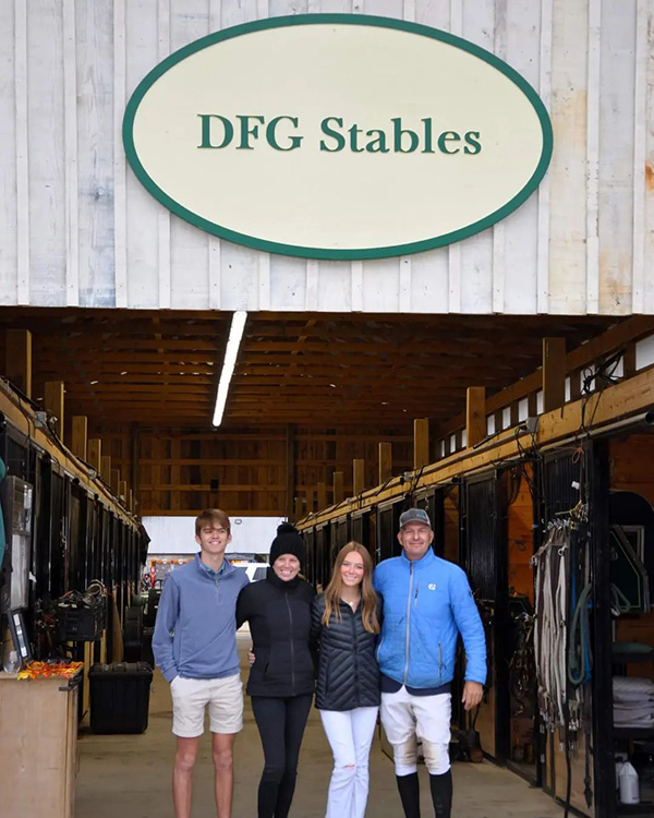 Barn Dedication - DFG Stables.